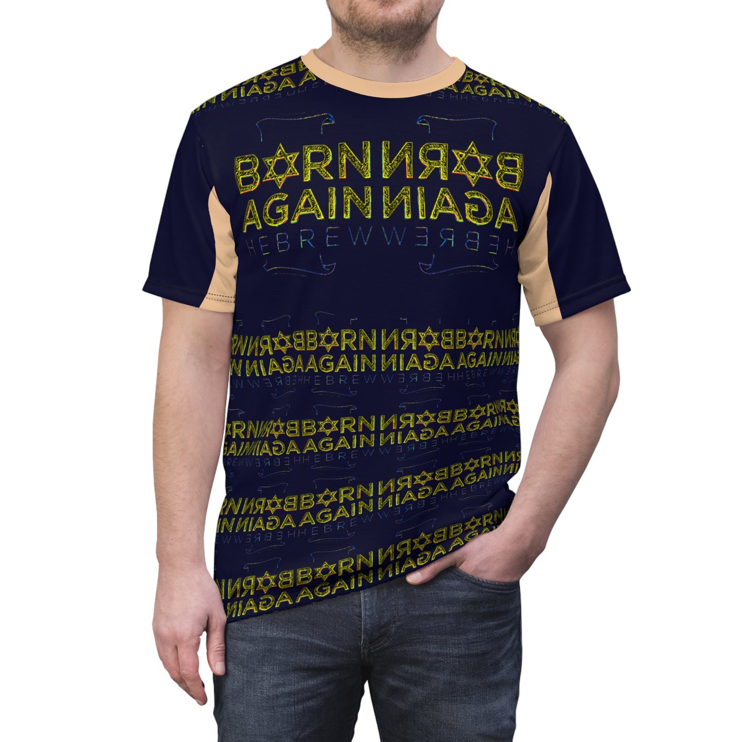 Born Again Hebrew 01-01 Designer Unisex T-shirt