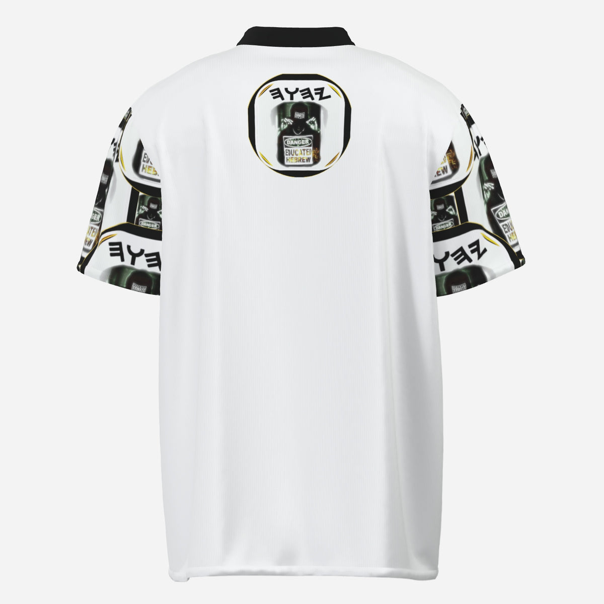 Educated Hebrew™ (01) — Vigilant Watchmen of Heritage™ | Men's 1/4 Zip Mock-Neck T-Shirt