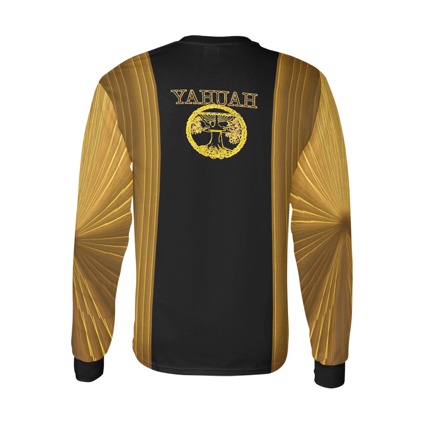 Yahuah: Tree of Life (02-02) - The Firmament Radiance | Men's Long Sleeve Tee