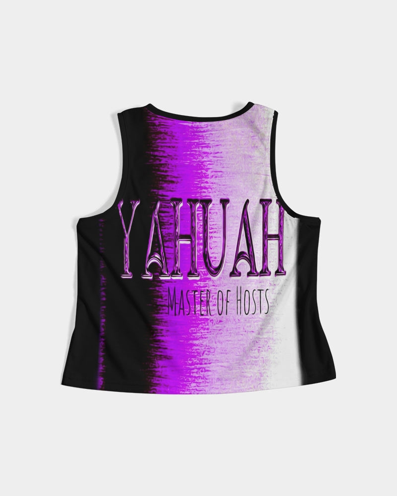 Yahuah: Master of Hosts (01-02) | Sleeveless Crop Top
