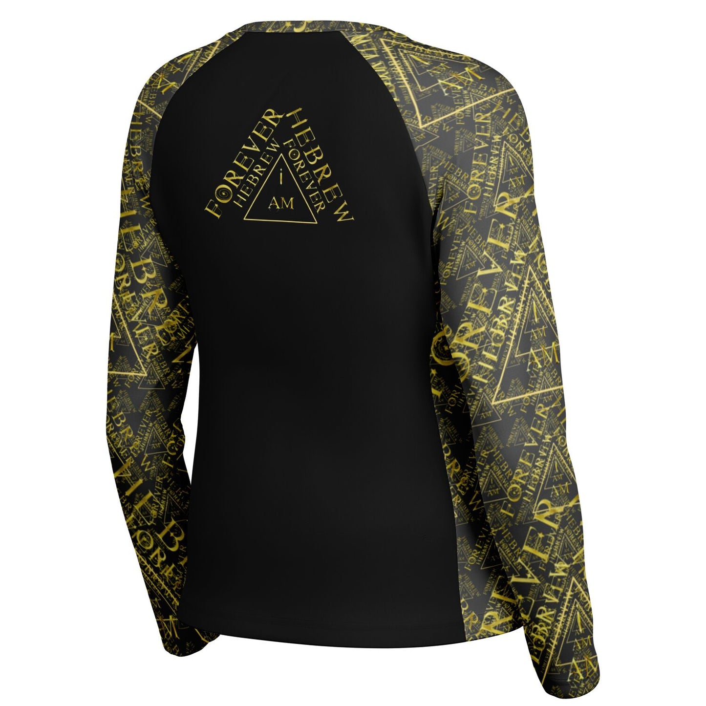 I AM HEBREW 03-01 Women's Long Sleeve Raglan T-Shirt