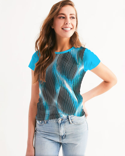 Orot (The Lights) Series (01-03): Mayim Chayim (Living Waters) | Women's Fitted Tee