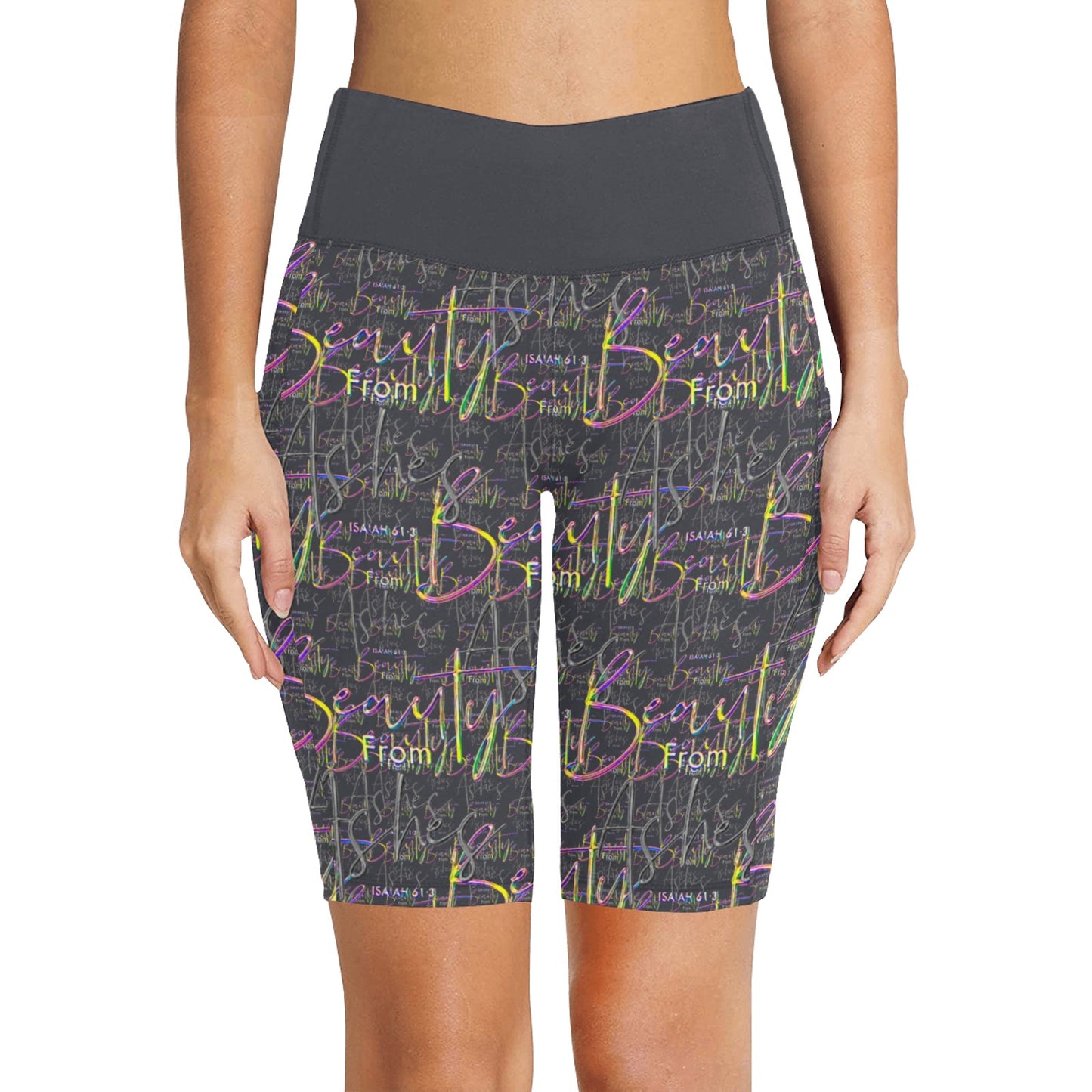 Redemption & Hope (01): Beauty From Ashes | Yoga Shorts with Pockets