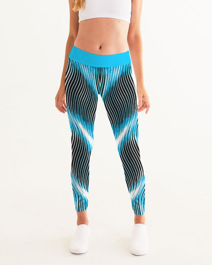 Orot (The Lights) Series (01-03): Mayim Chayim (Living Waters) | Mid-Rise Yoga Leggings