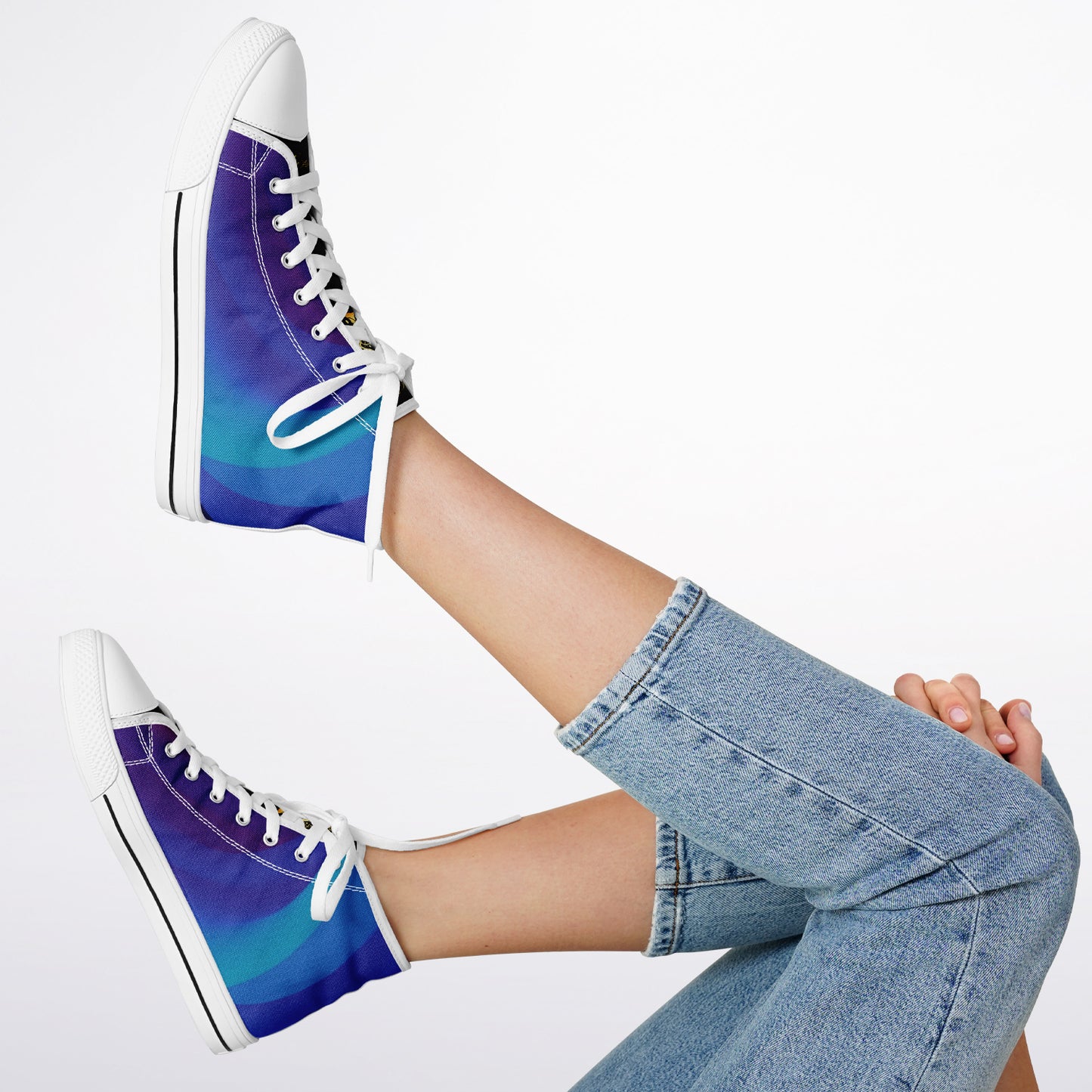 Yahuah: Tree of Life (01-02) - Royal Raiment | Urban Peak High Top Canvas Sneakers