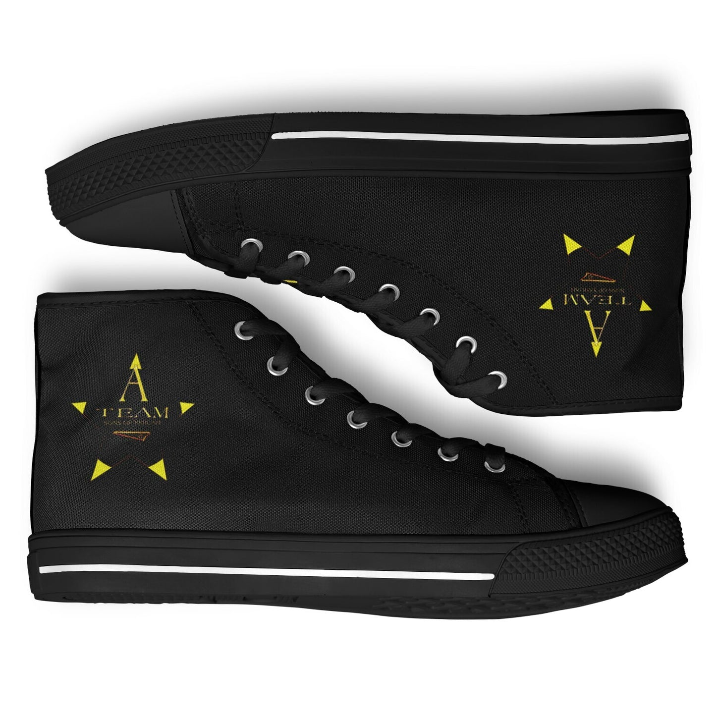 A-Team (02–01) | Men's High-Top Canvas Sneakers