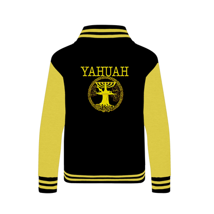 Yahuah: Tree of Life (02-01) - The Covenant Seal | Unisex Varsity Jacket