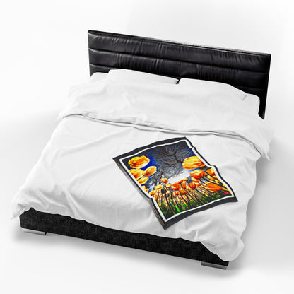 The Garden Beyond the Winter™ | Velveteen Plush Blanket