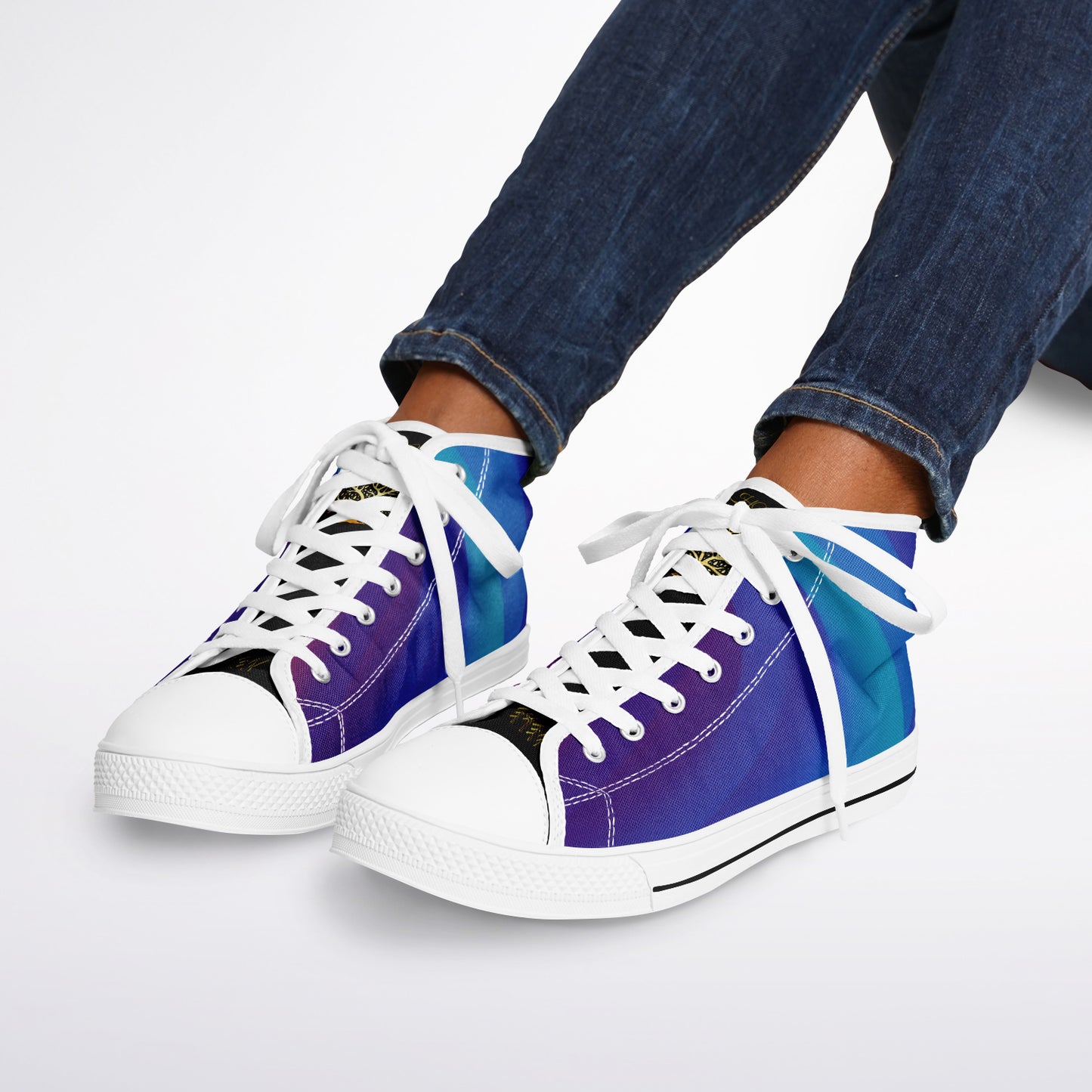 Yahuah: Tree of Life (01-02) - Royal Raiment | Urban Peak High Top Canvas Sneakers