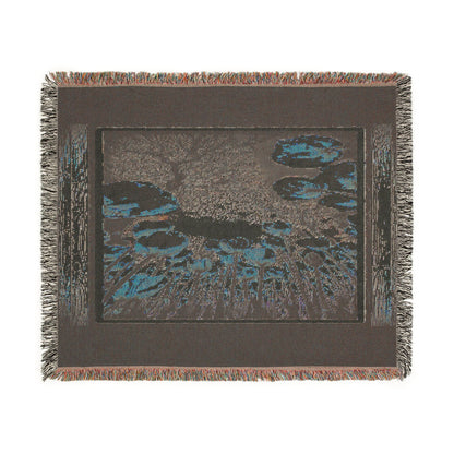 The Garden Beyond the Winter™ | Woven Art Throw Blanket | 3 Sizes