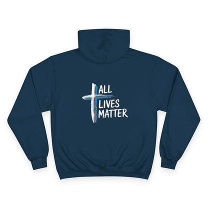 "All Lives Matter" (01-02) | Unisex Cotton-Blend Hoodie | 2 Colors