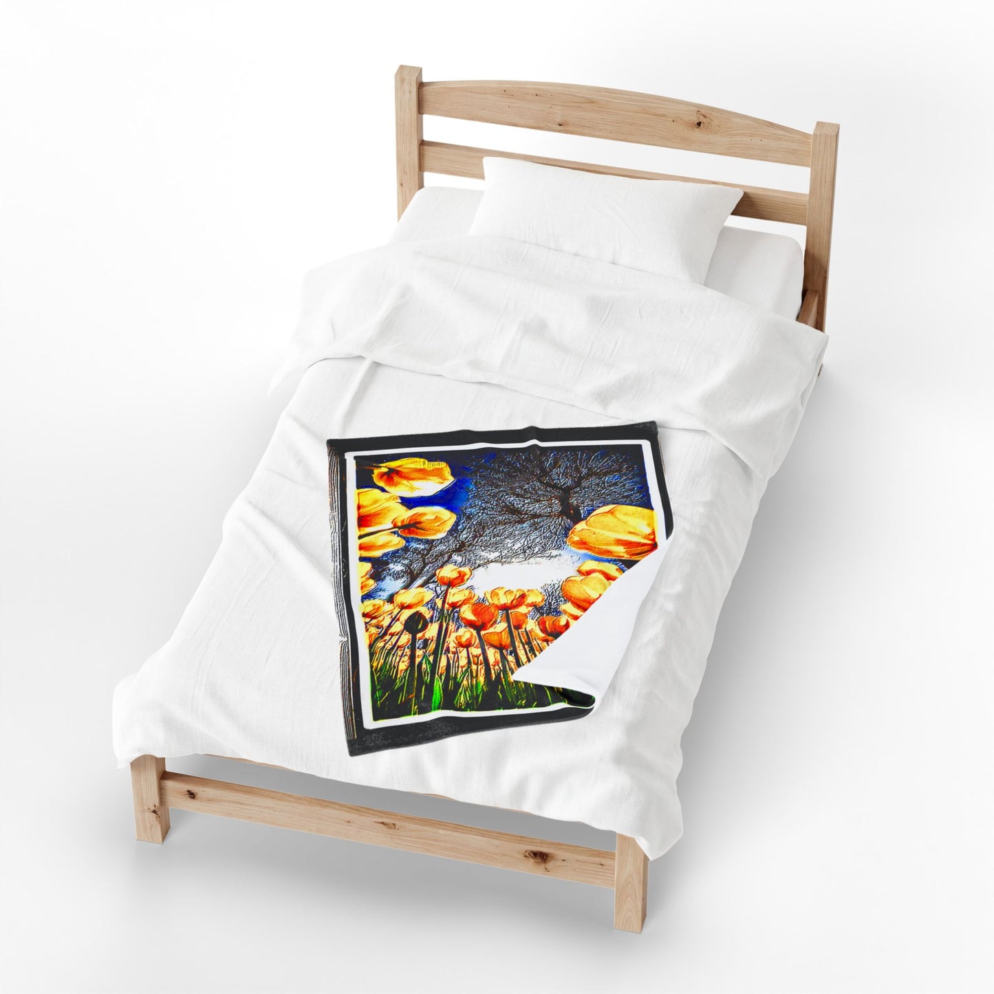 The Garden Beyond the Winter™ | Velveteen Plush Blanket