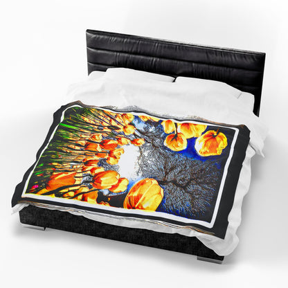 The Garden Beyond the Winter™ | Velveteen Plush Blanket