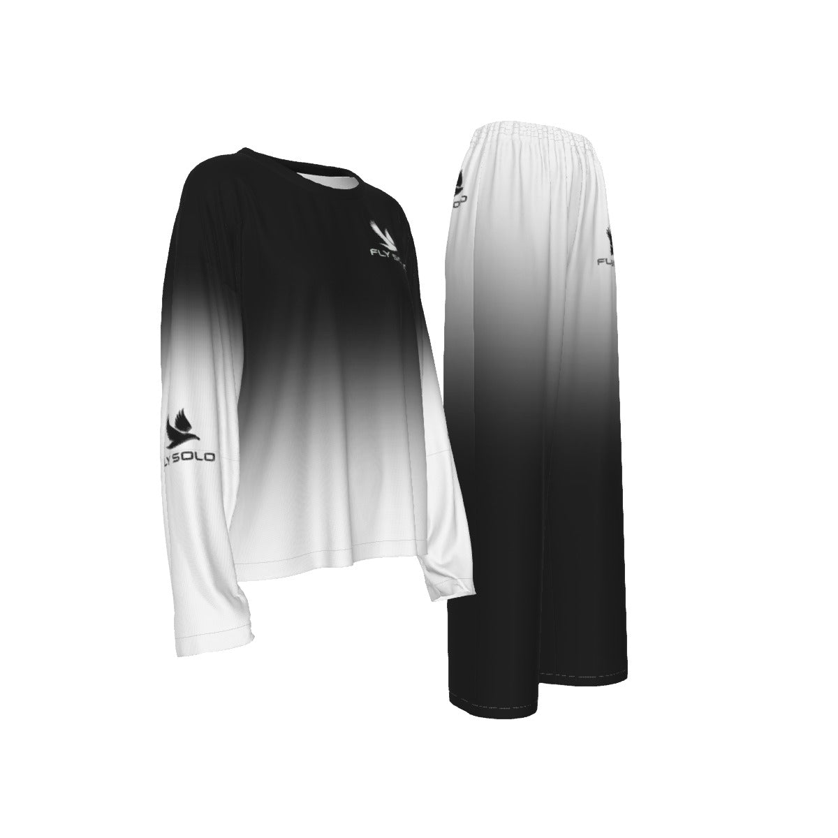 "Fly Solo" Night/Day | Women's Lounge Tee and Joggers