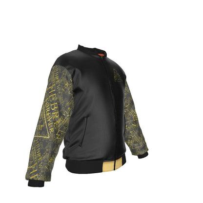 I AM HEBREW 03-01 Men's Bomber Jacket with Sleeve Pocket
