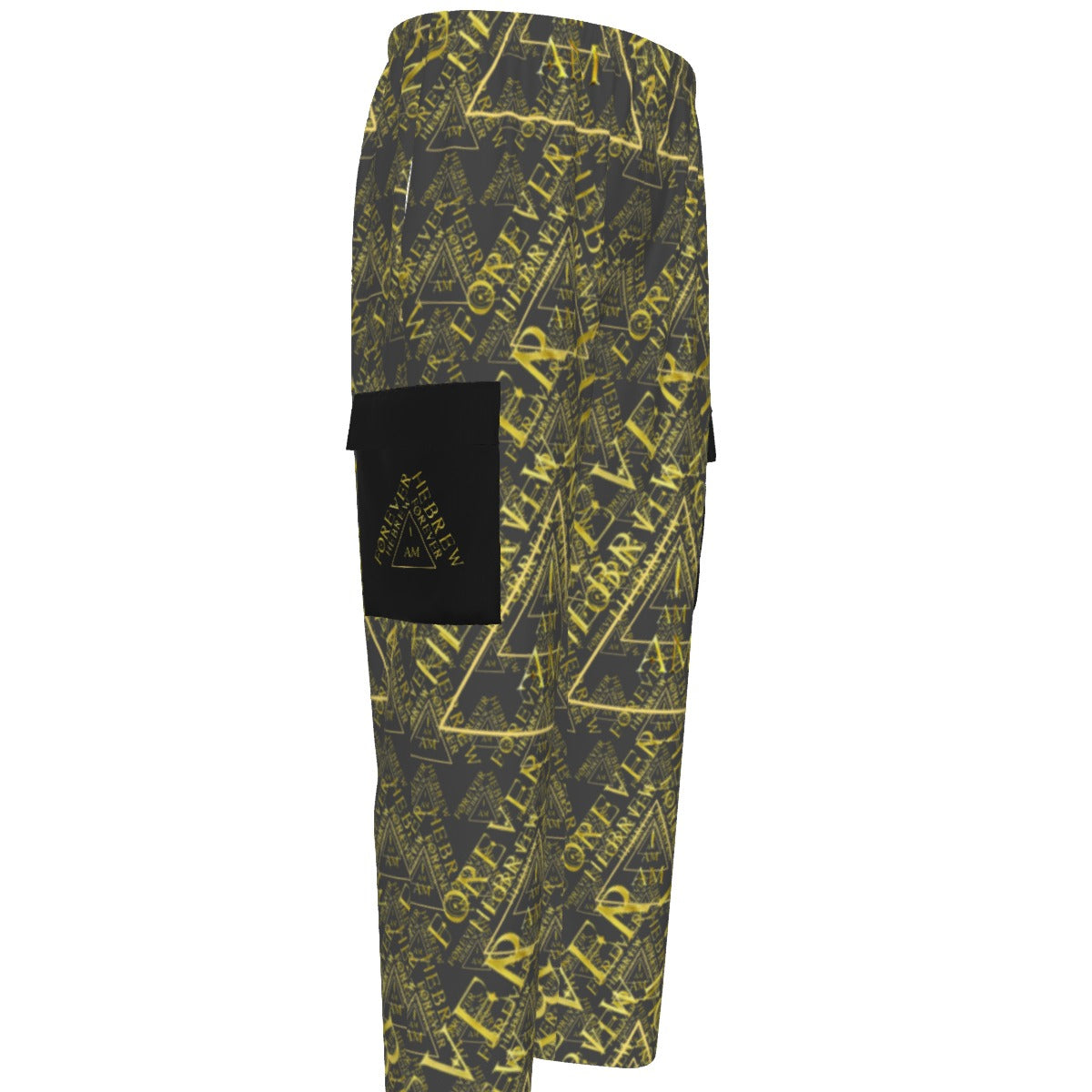 I AM HEBREW 03-01 Men's Cargo Sweatpants