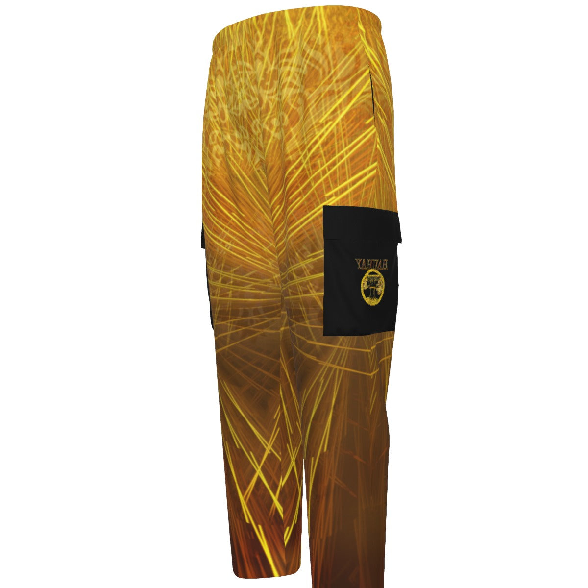 Yahuah: Tree of Life (02-02) - The Firmament Radiance | Men's Cargo Sweatpants
