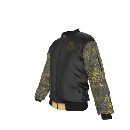 I AM HEBREW 03-01 Men's Bomber Jacket with Sleeve Pocket