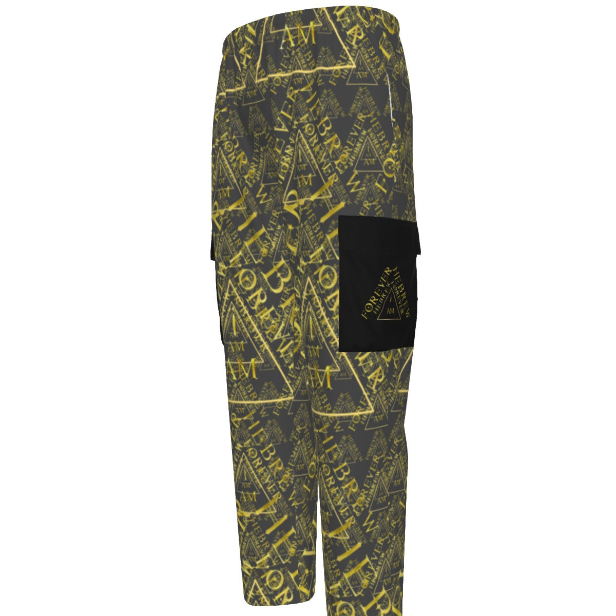 I AM HEBREW 03-01 Men's Cargo Sweatpants