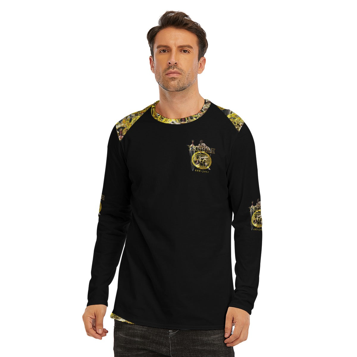TRP Menorah Flex | Men's Long Sleeve Cotton Tee