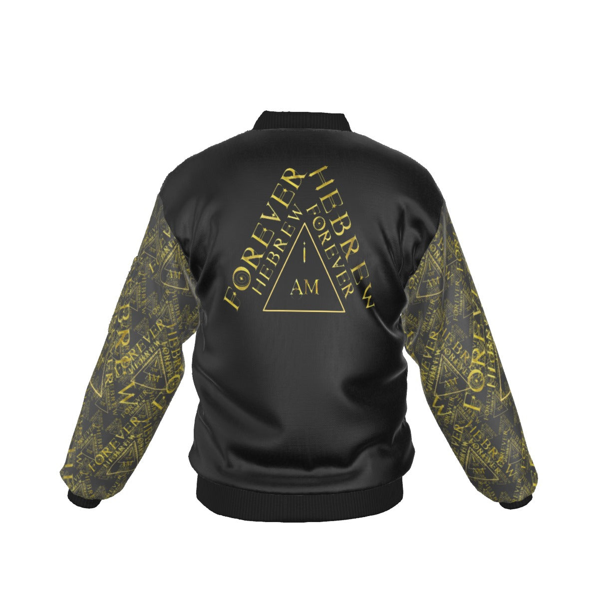 I AM HEBREW 03-01 Men's Bomber Jacket with Sleeve Pocket
