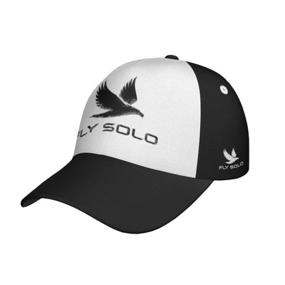 "Fly Solo" Night/Day | Women's Peaked Baseball Cap