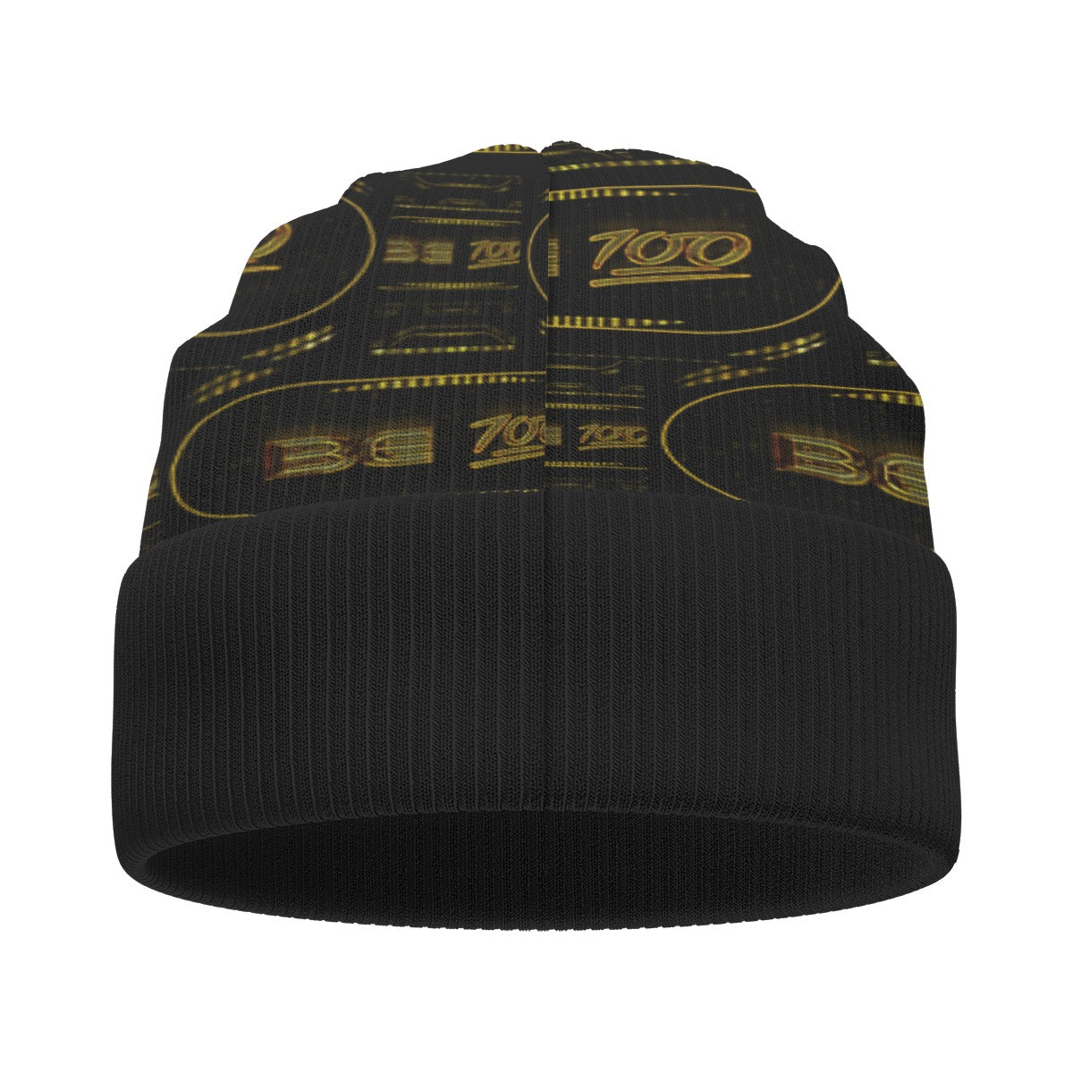 "Be 100" (01) | Cuffed Beanie