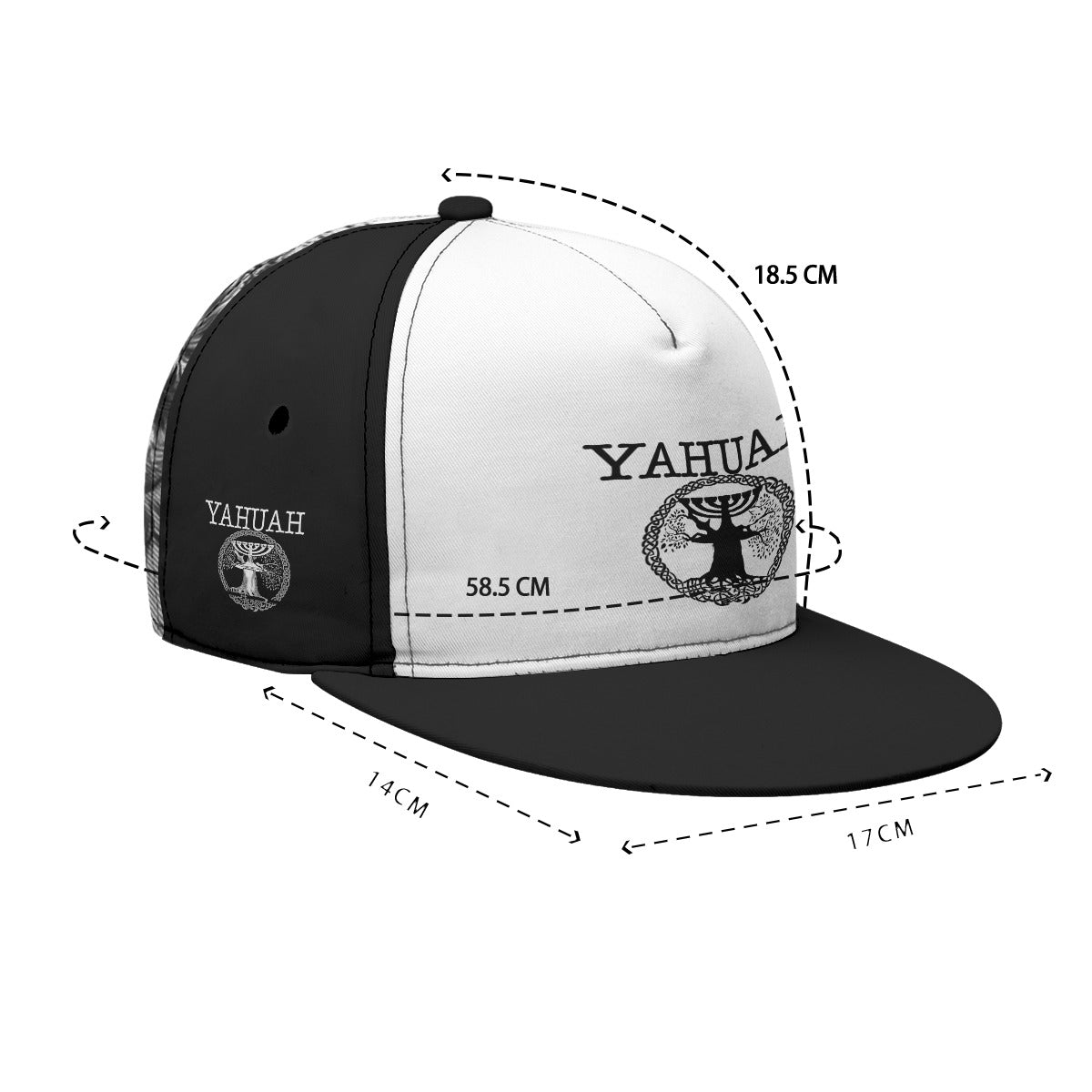 Yahuah: Tree of Life (02-05) - The Dualism Refined | Peaked Snapback Cap