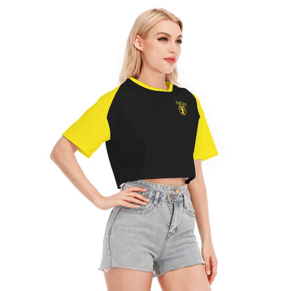 Yahuah: Tree of Life (02-01) - The Covenant Seal | Drop Shoulder Cotton Crop Top