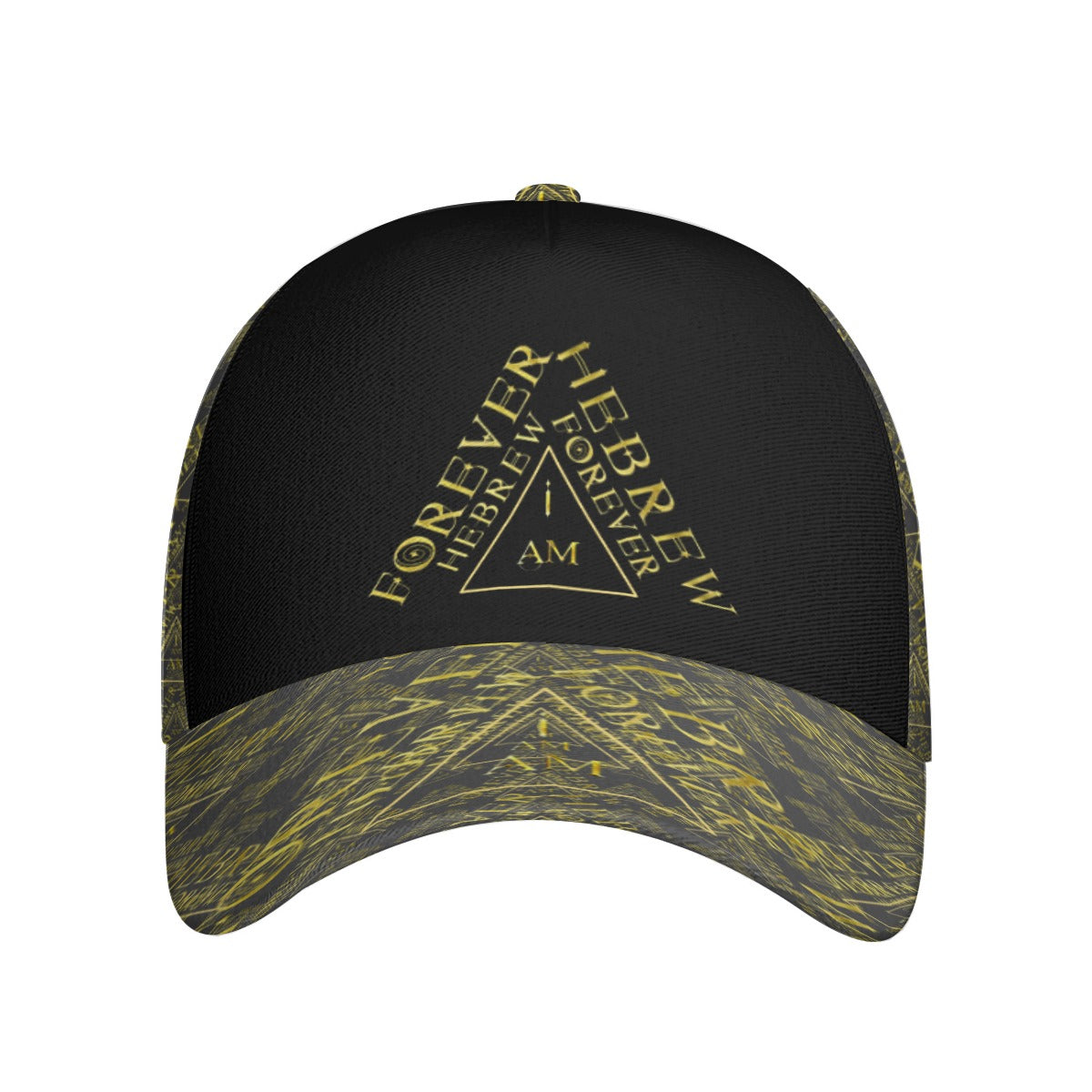 I AM HEBREW 03-01 Peaked Baseball Cap