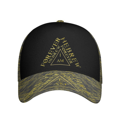 I AM HEBREW 03-01 Peaked Baseball Cap
