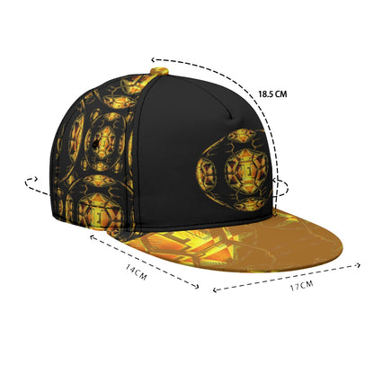 Hebrew World 01-03 Sacred Stillness Psalm 46:10 Peaked Snapback Cap