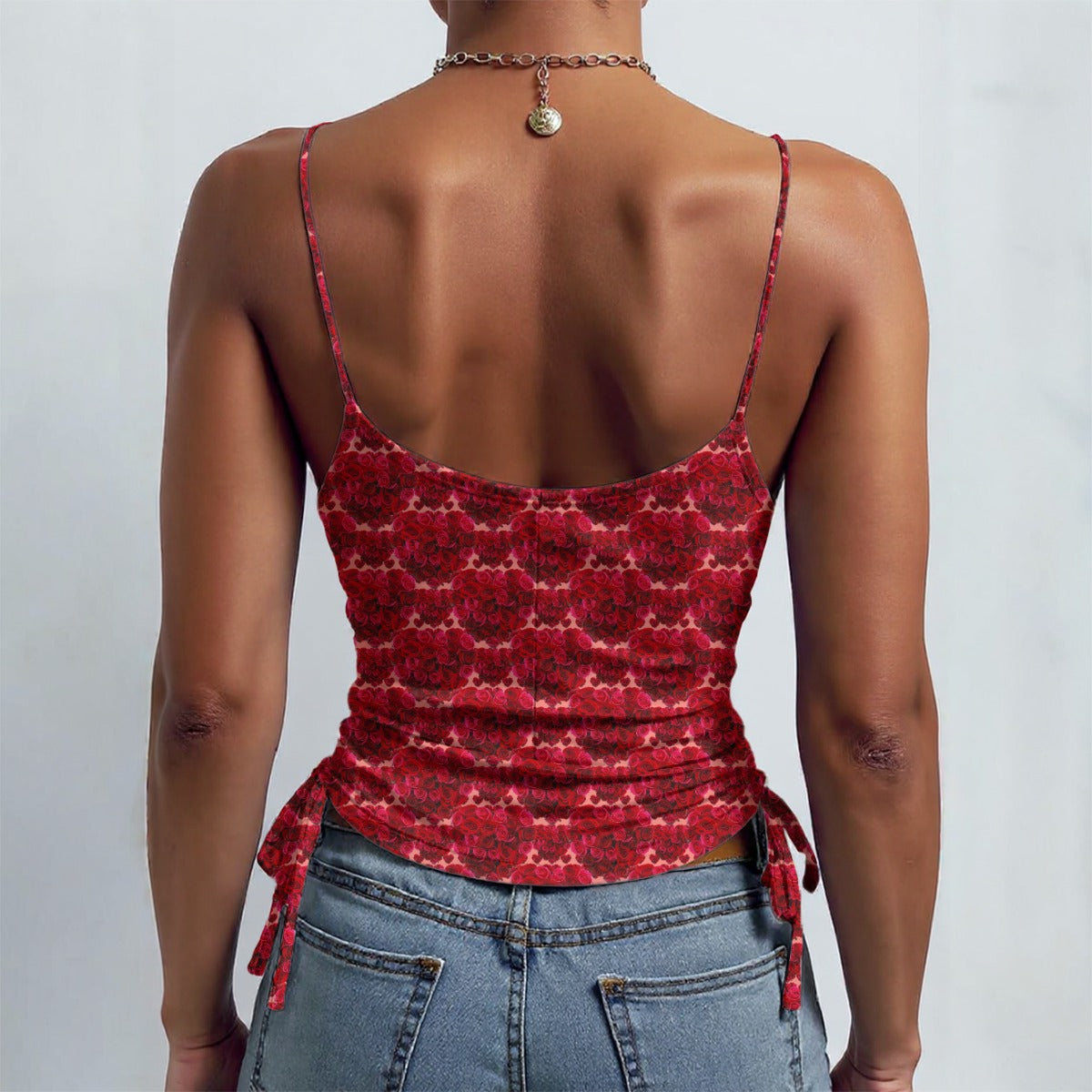 Floral Embosses (02): Shani Petal Heart | Drawstring Camisole