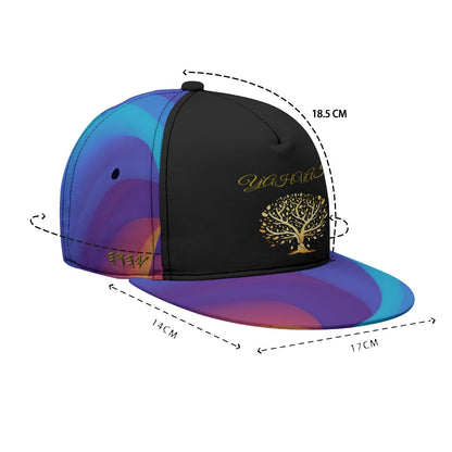 Yahuah: Tree of Life (01-02) - Royal Raiment | Peaked Snapback Cap