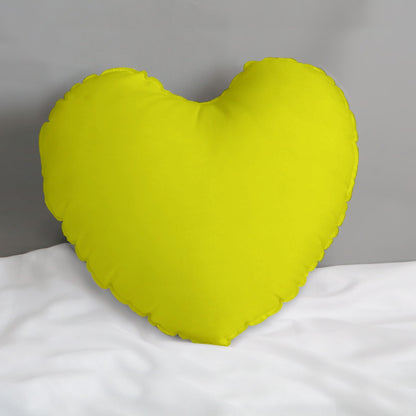 Illustrated Truth 01 "God is Love" Heart-Shaped Throw Pillow