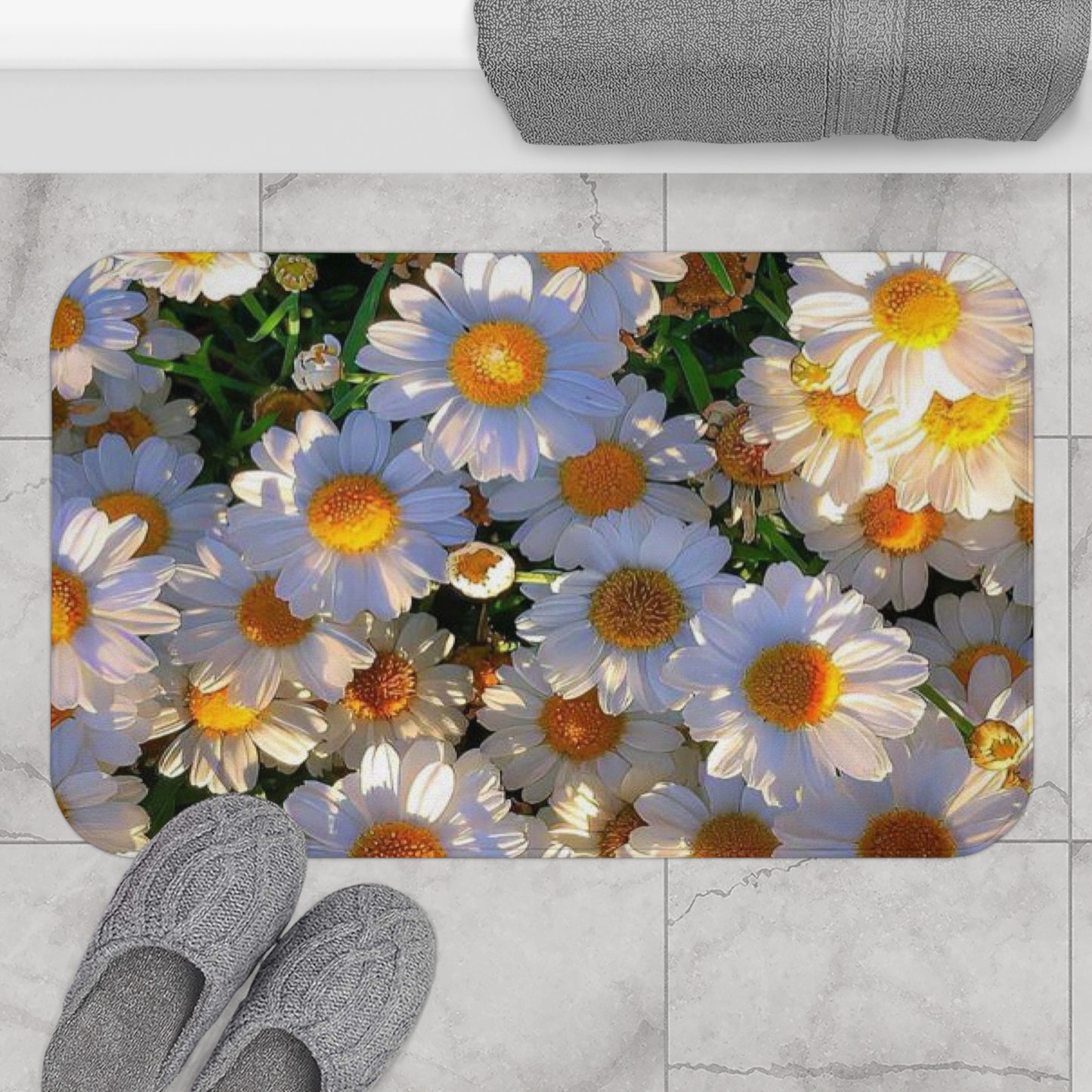 Sun-Kissed Meadow | Microfiber Bath Mat