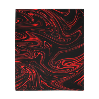 Flow (01-01): Ember, The Refining Fire | Plush Fleece Throw Blanket