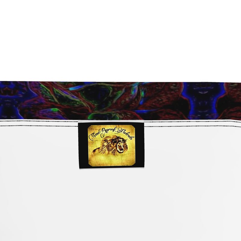 Estampados florales: Sujetador bandeau de diseñador estampado Roses 01 