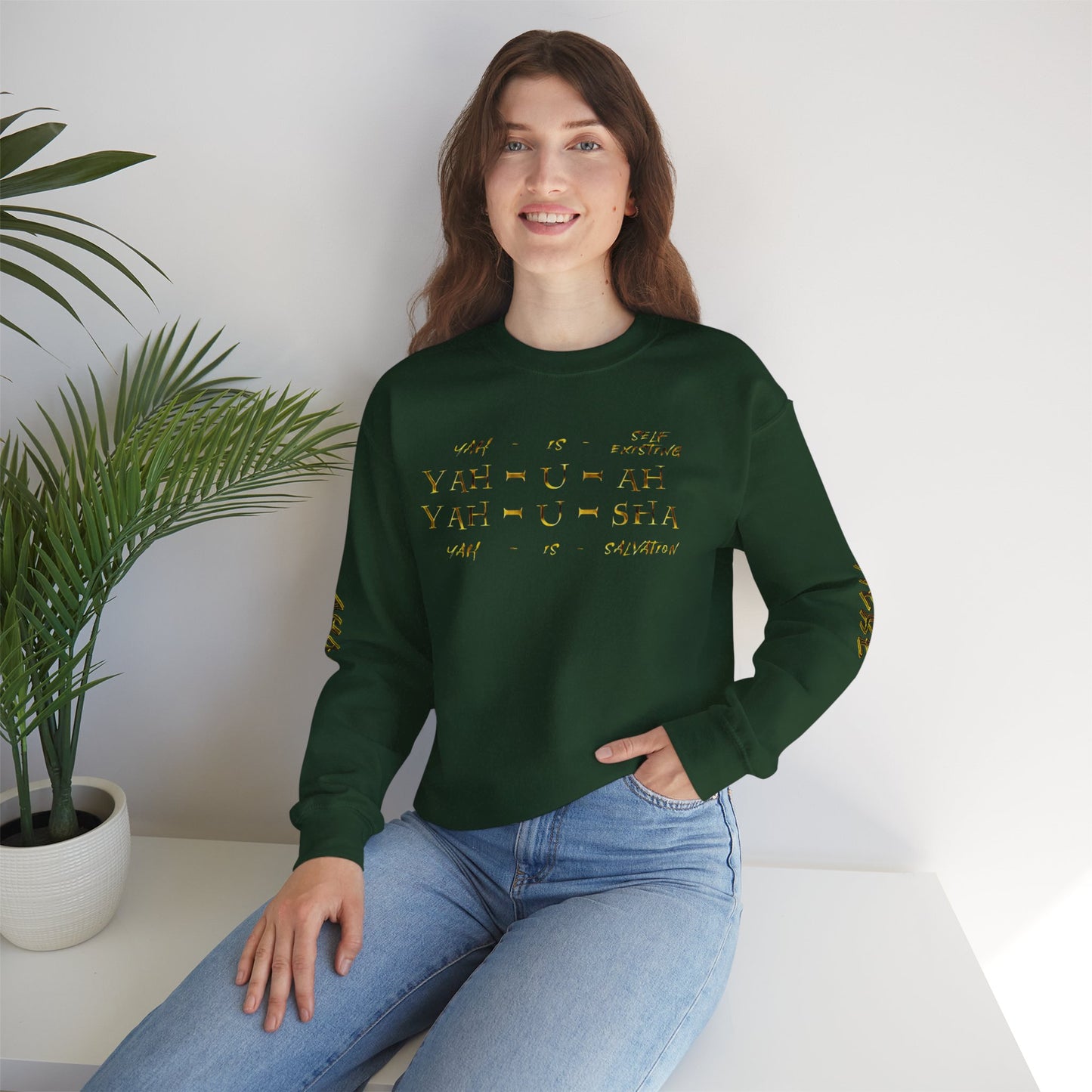 Truth Illustrated 02 Designer Gildan Unisex Heavy Blend Sweatshirt (4 colors)