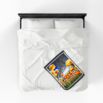 The Garden Beyond the Winter™ | Velveteen Plush Blanket