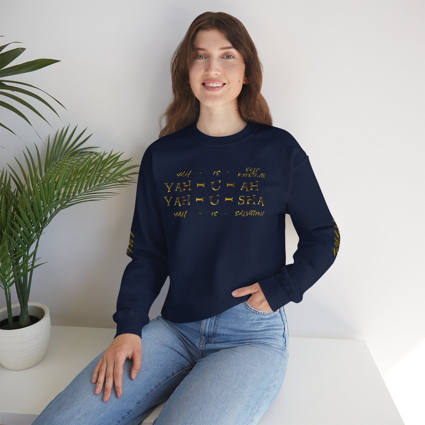 Truth Illustrated 02 Designer Gildan Unisex Heavy Blend Sweatshirt (4 colors)