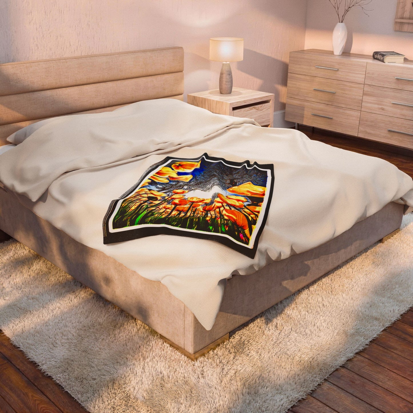 The Garden Beyond the Winter™ | Velveteen Plush Blanket