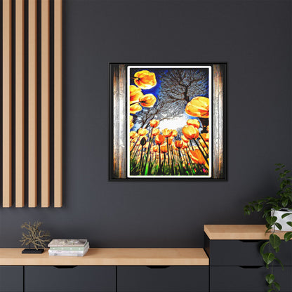 The Garden Beyond the Winter™ | Framed Gallery Canvas Print