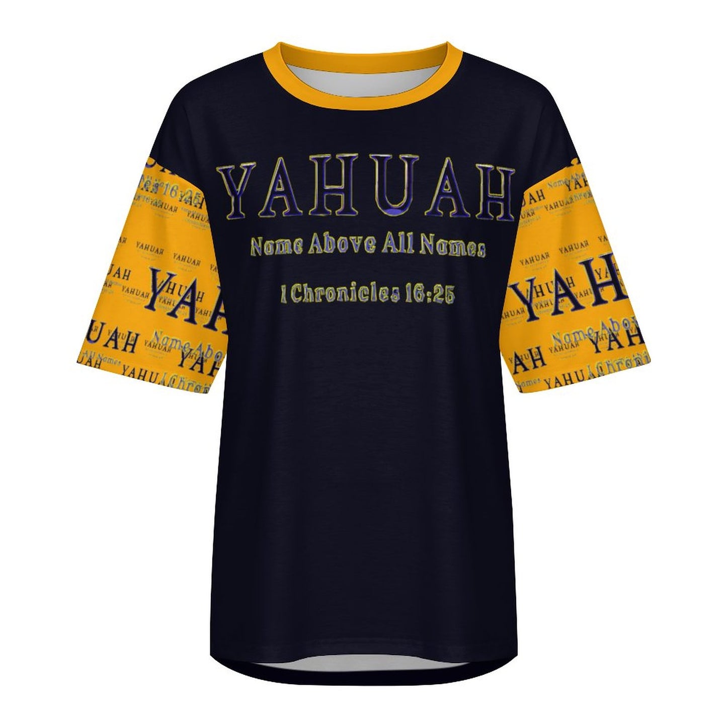 Yahuah: Name Above All Names (02-01) | Unisex Half Sleeve Cotton Tee