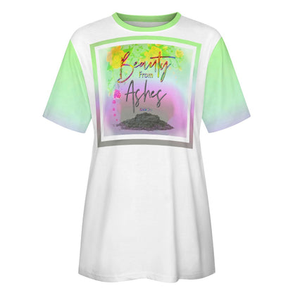 Redemption & Hope 01: Beauty From Ashes Women's Cotton T-shirt (2 styles)