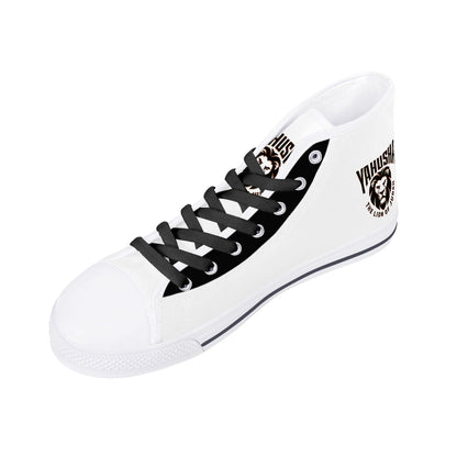 Yahusha: The Lion of Judah (02) | Men's High Top Canvas Sneakers