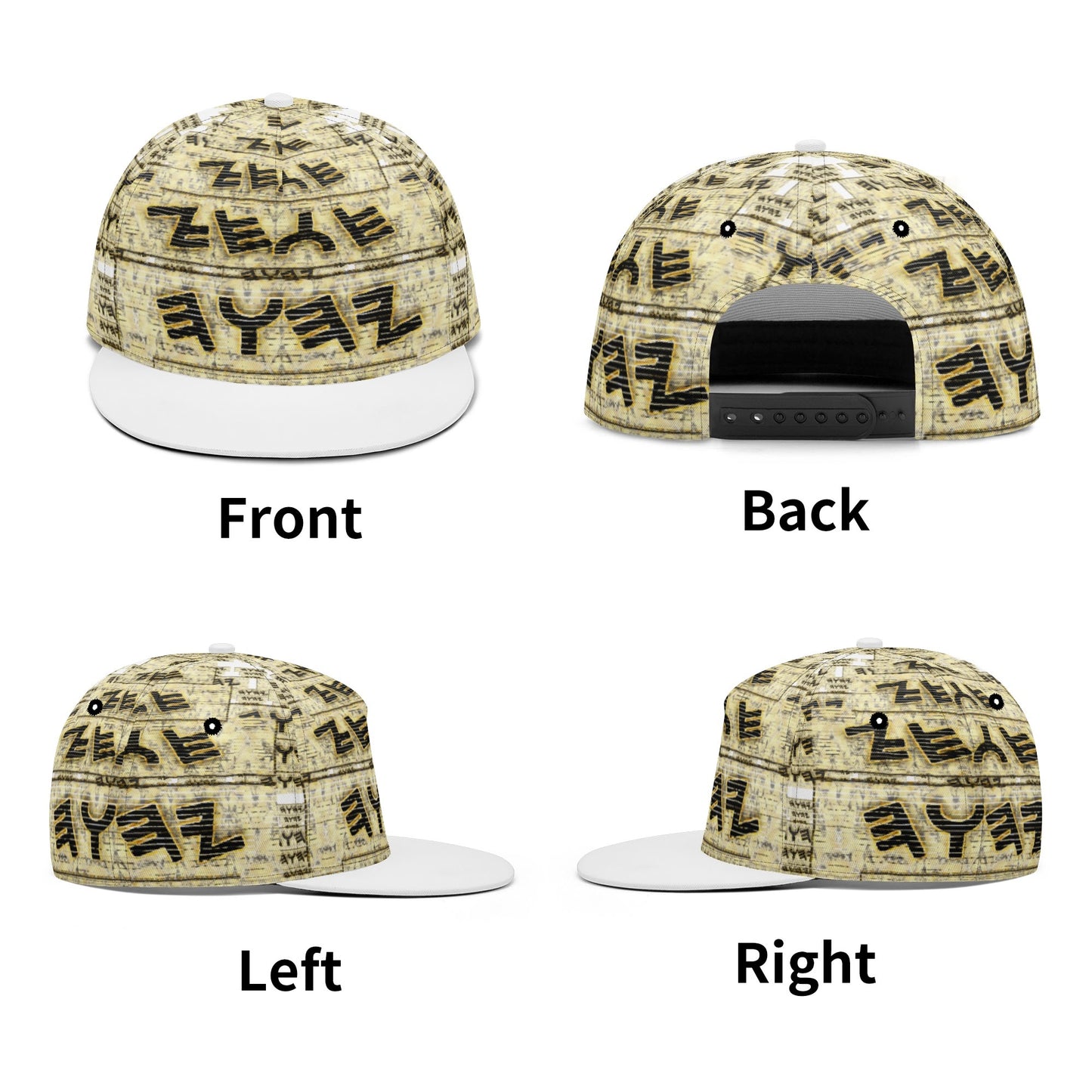 Tetragrammaton Tiling (01): Maximalist Monarchy | Snapback Cap