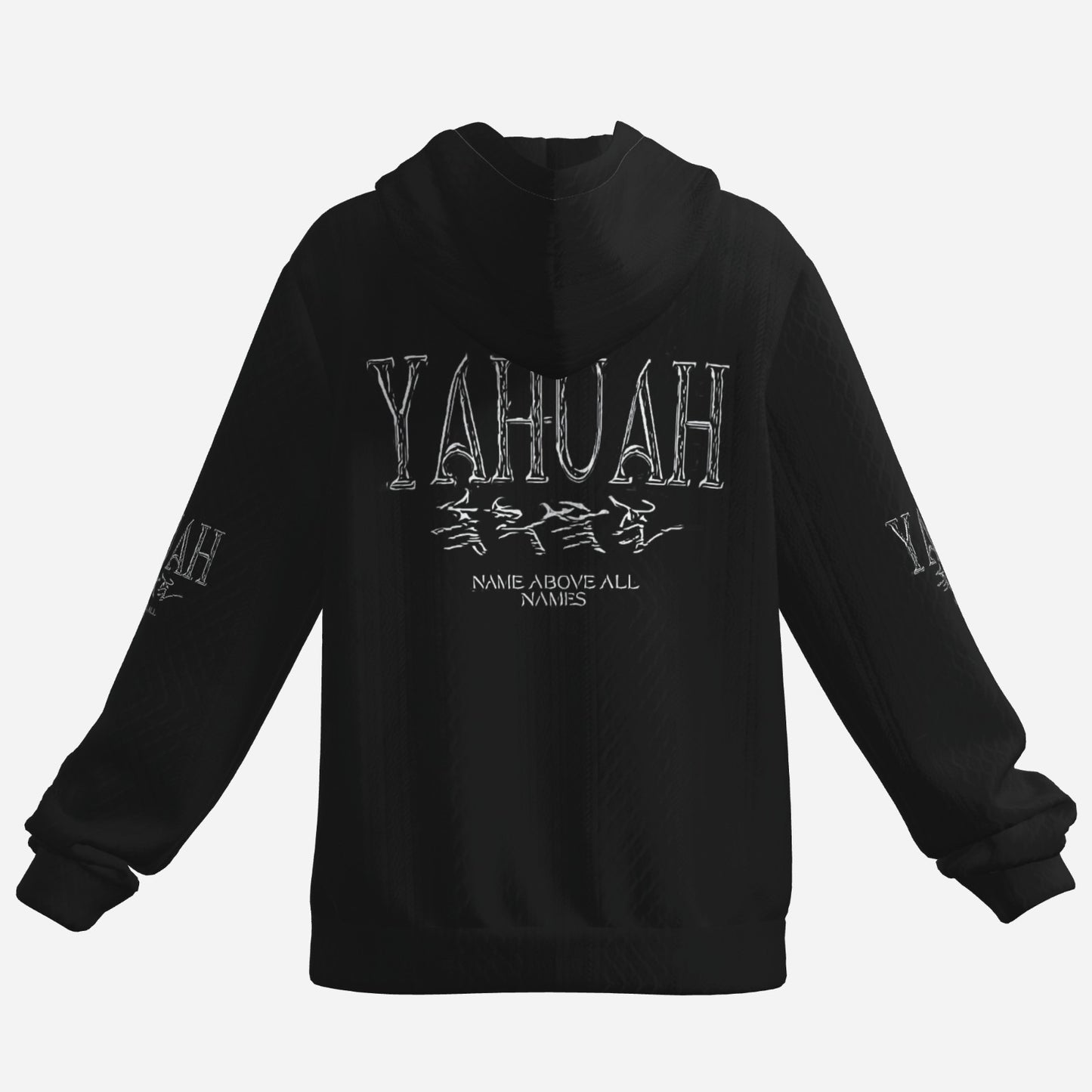 Yahuah: Name Above All Names (01-01) | Women's Premium Drop Shoulder Hoodie