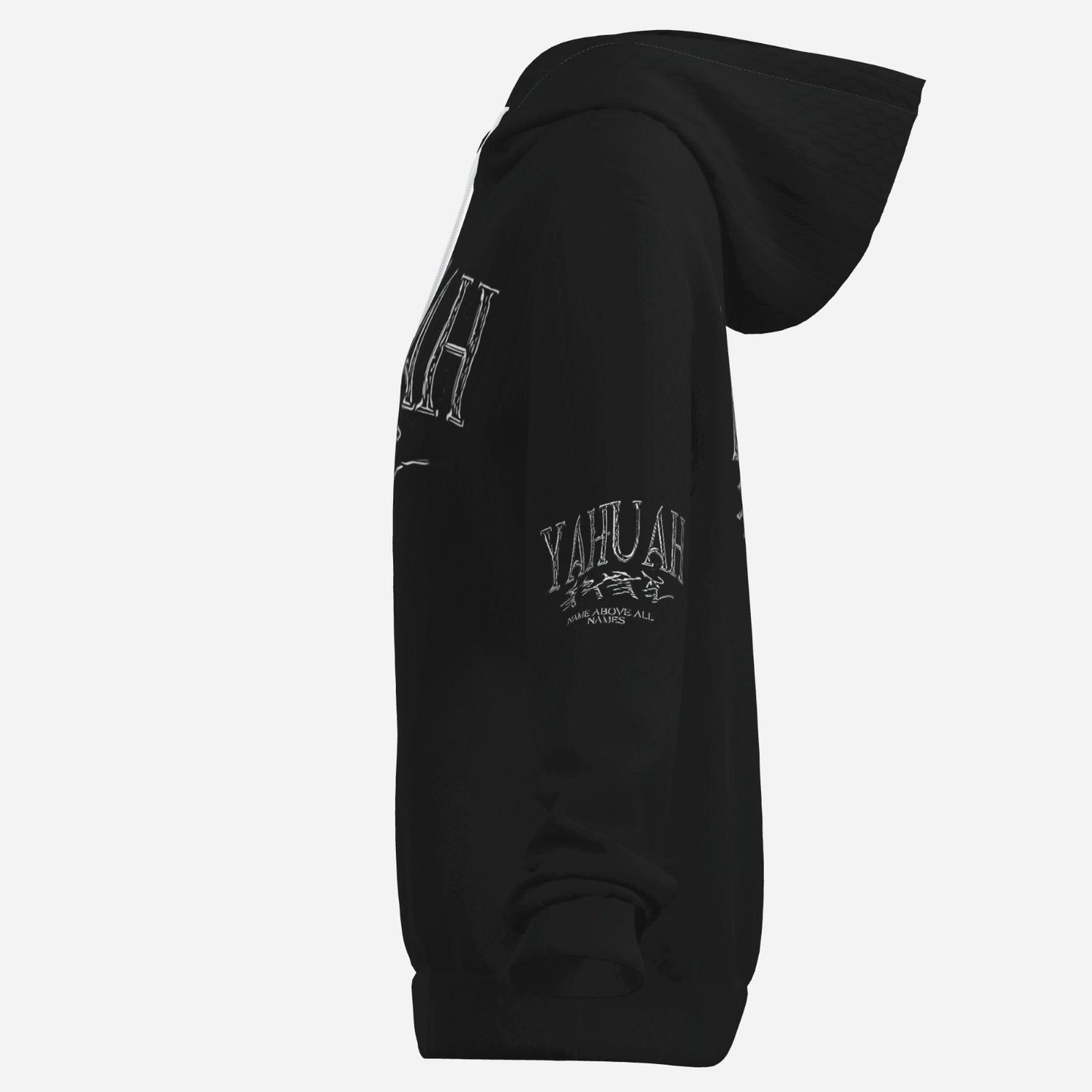 Yahuah: Name Above All Names (01-01) | Women's Premium Drop Shoulder Hoodie