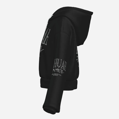 Yahuah: Name Above All Names (01-01) | Cropped Drop Shoulder Hoodie